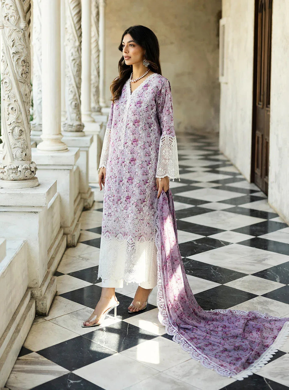 Zainab Chottani | Chikankari 25 | Lamia - 9B - Aqsa Fabrics