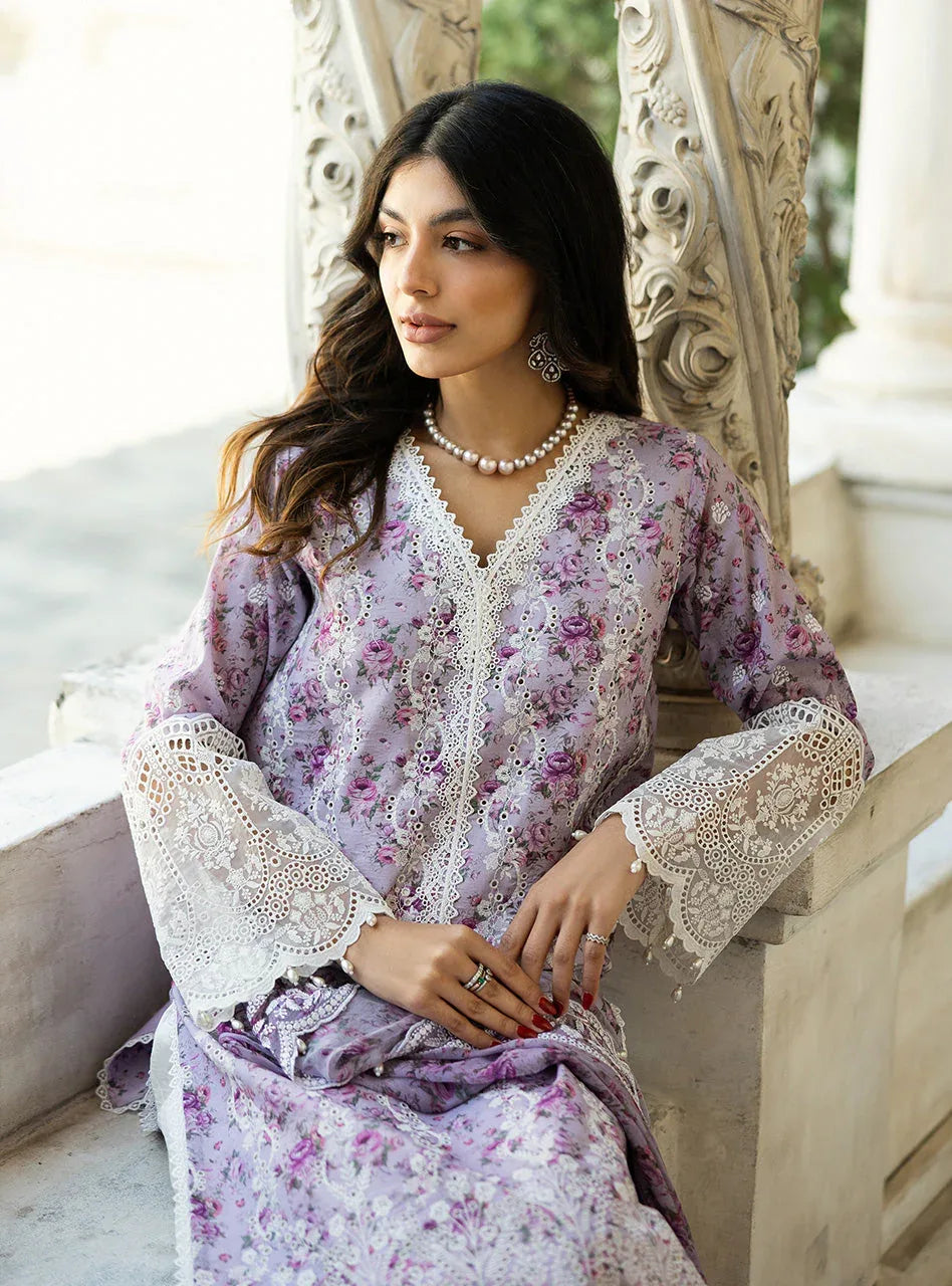 Zainab Chottani | Chikankari 25 | Lamia - 9B - Aqsa Fabrics