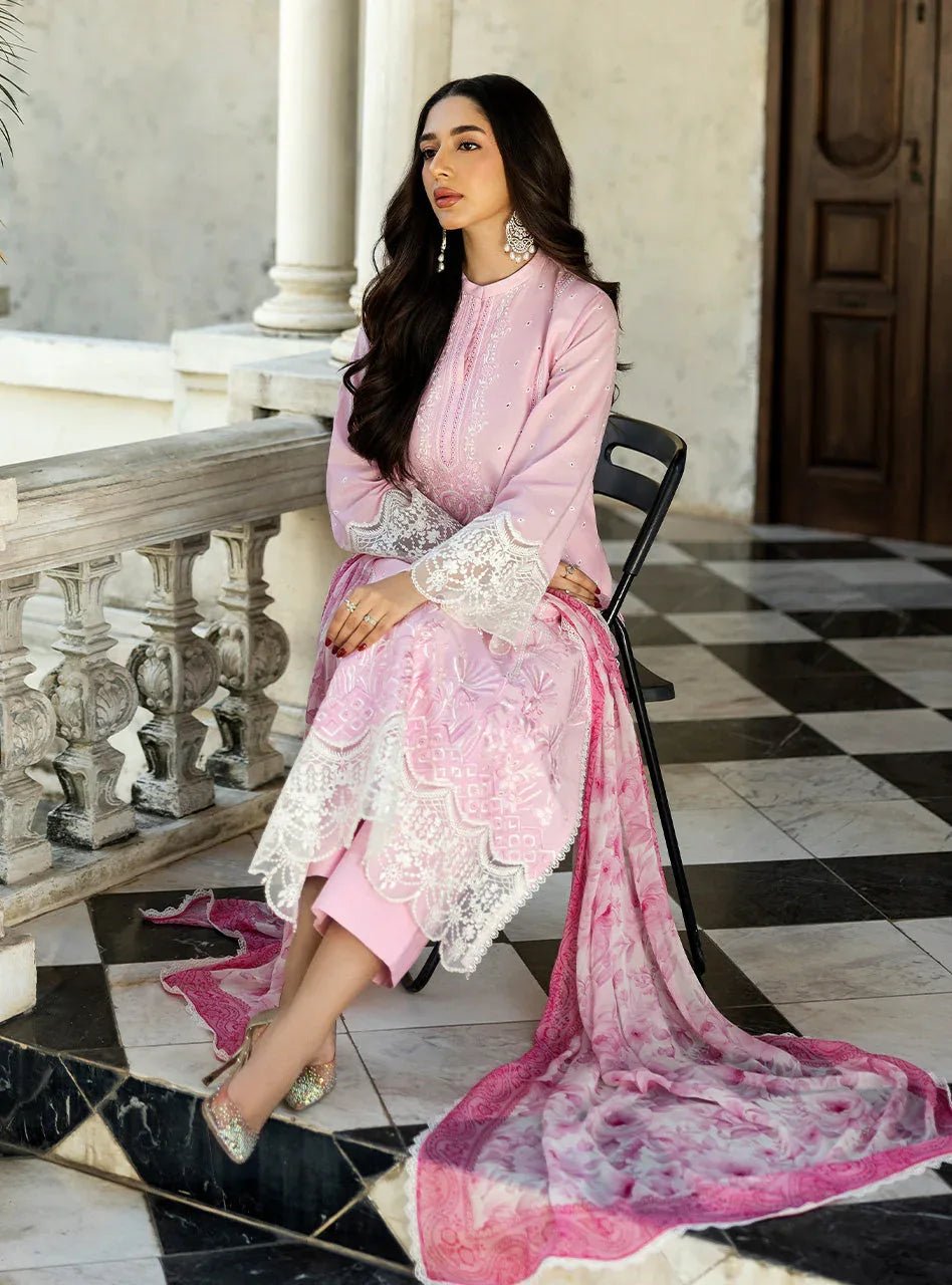 Zainab Chottani | Chikankari 25 | Liyah - 7A - Aqsa Fabrics