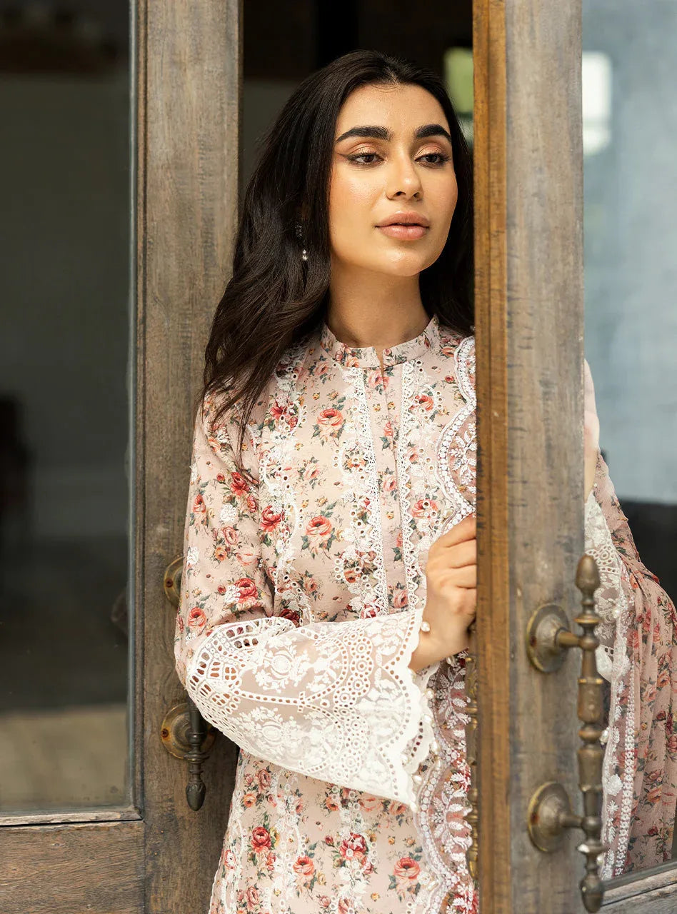 Zainab Chottani | Chikankari 25 | Lamia - 9A - Aqsa Fabrics