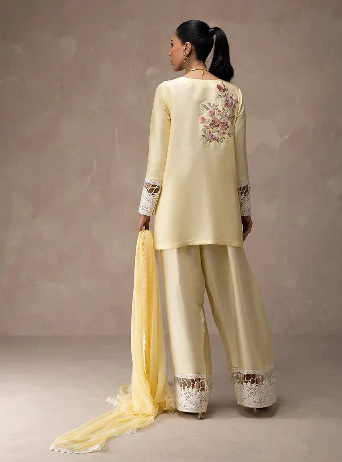 Zainab Chottani | Eid Edit 26 | Butter Yellow Bloom