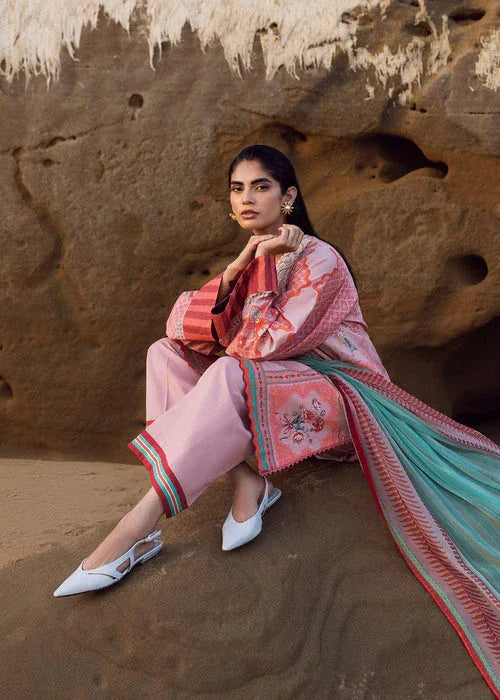 Sadaf Fawad Khan | Siraa Lawn 25 | Bows & Ribbons - Aqsa Fabrics