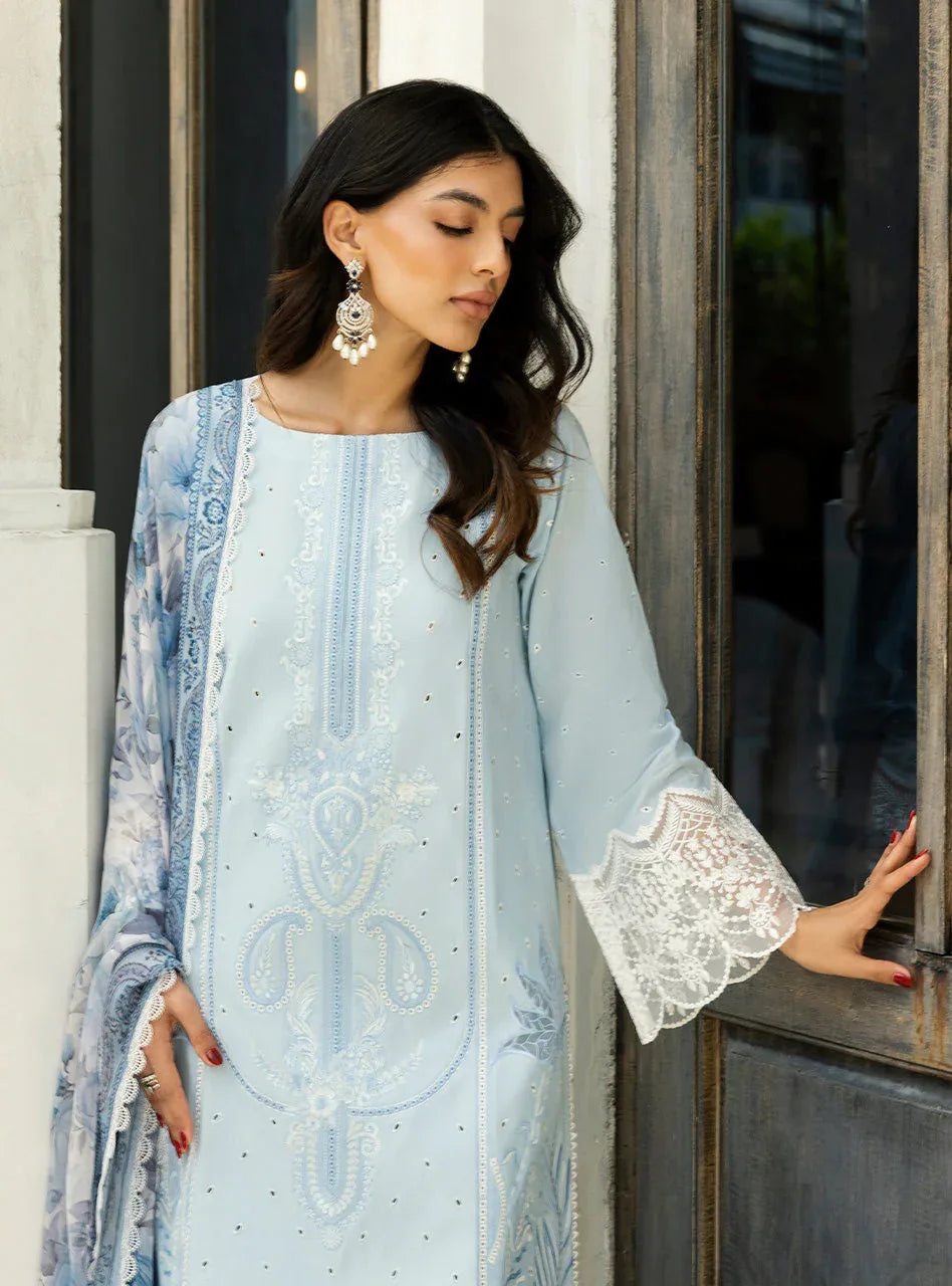 Zainab Chottani | Chikankari 25 | Liyah - 7B - Aqsa Fabrics
