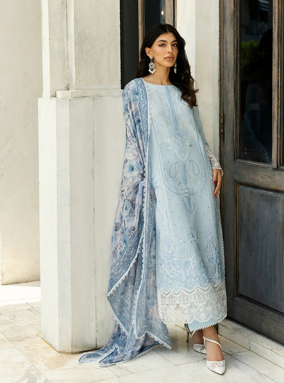 Zainab Chottani | Chikankari 25 | Liyah - 7B - Aqsa Fabrics
