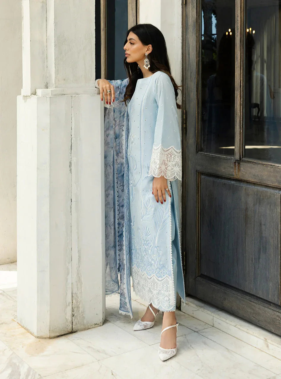 Zainab Chottani | Chikankari 25 | Liyah - 7B - Aqsa Fabrics