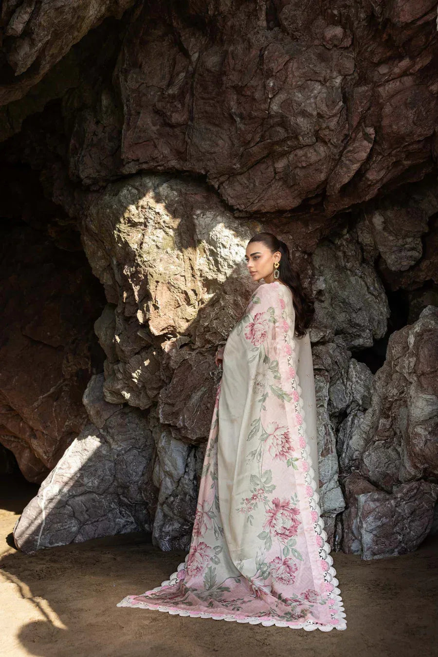 Akbar Aslam | Pret Lawn | Syelle - Aqsa Fabrics