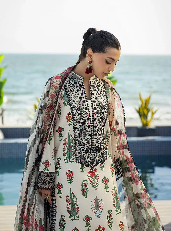 Zainab Chottani | Tahra Lawn 25 | Azureh - Aqsa Fabrics
