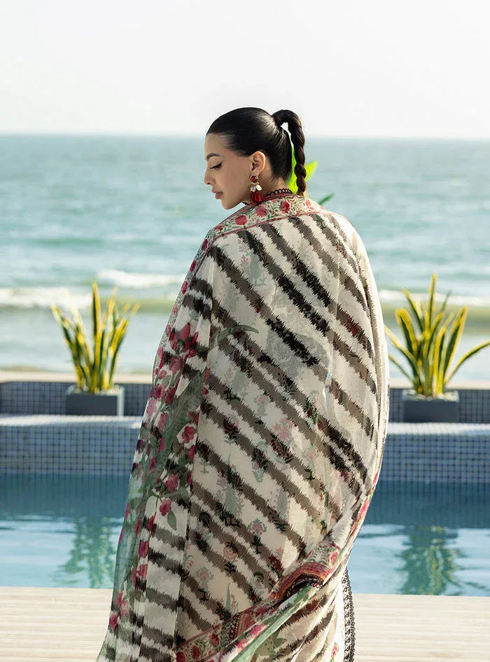 Zainab Chottani | Tahra Lawn 25 | Azureh - Aqsa Fabrics