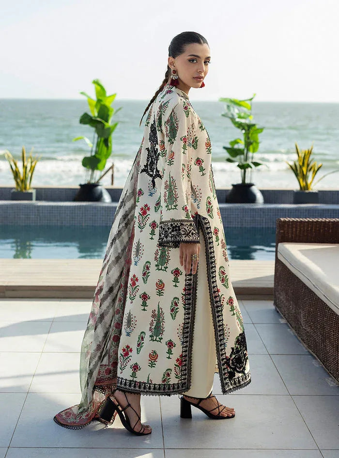 Zainab Chottani | Tahra Lawn 25 | Azureh - Aqsa Fabrics