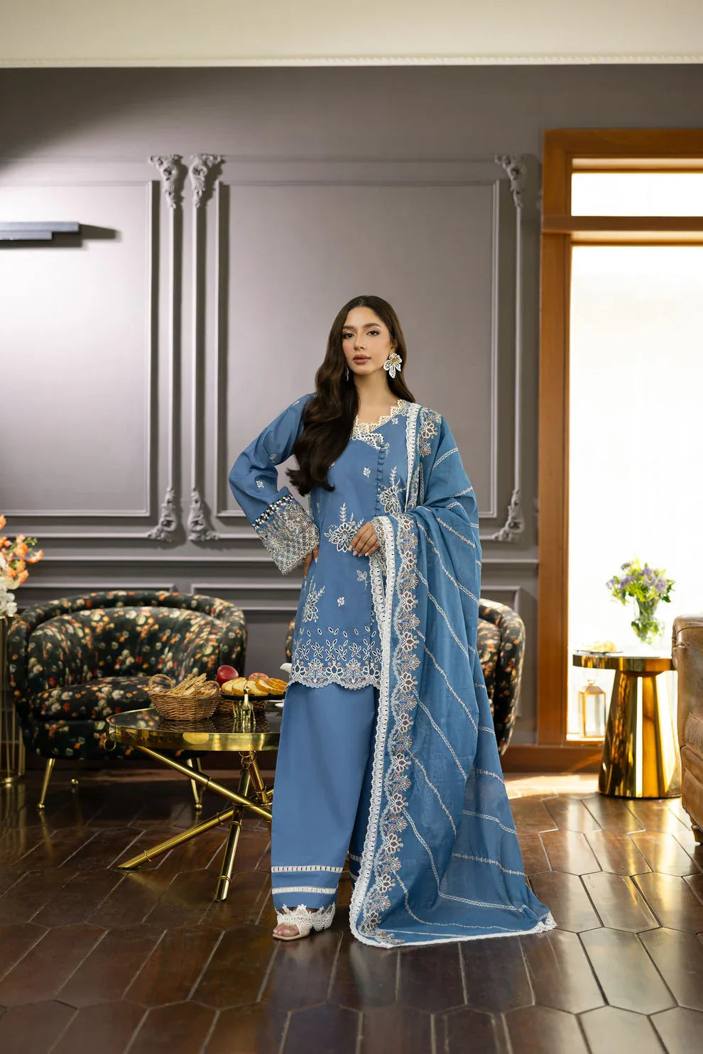 Florent | Eid Collection | FEF - 7A - Aqsa Fabrics