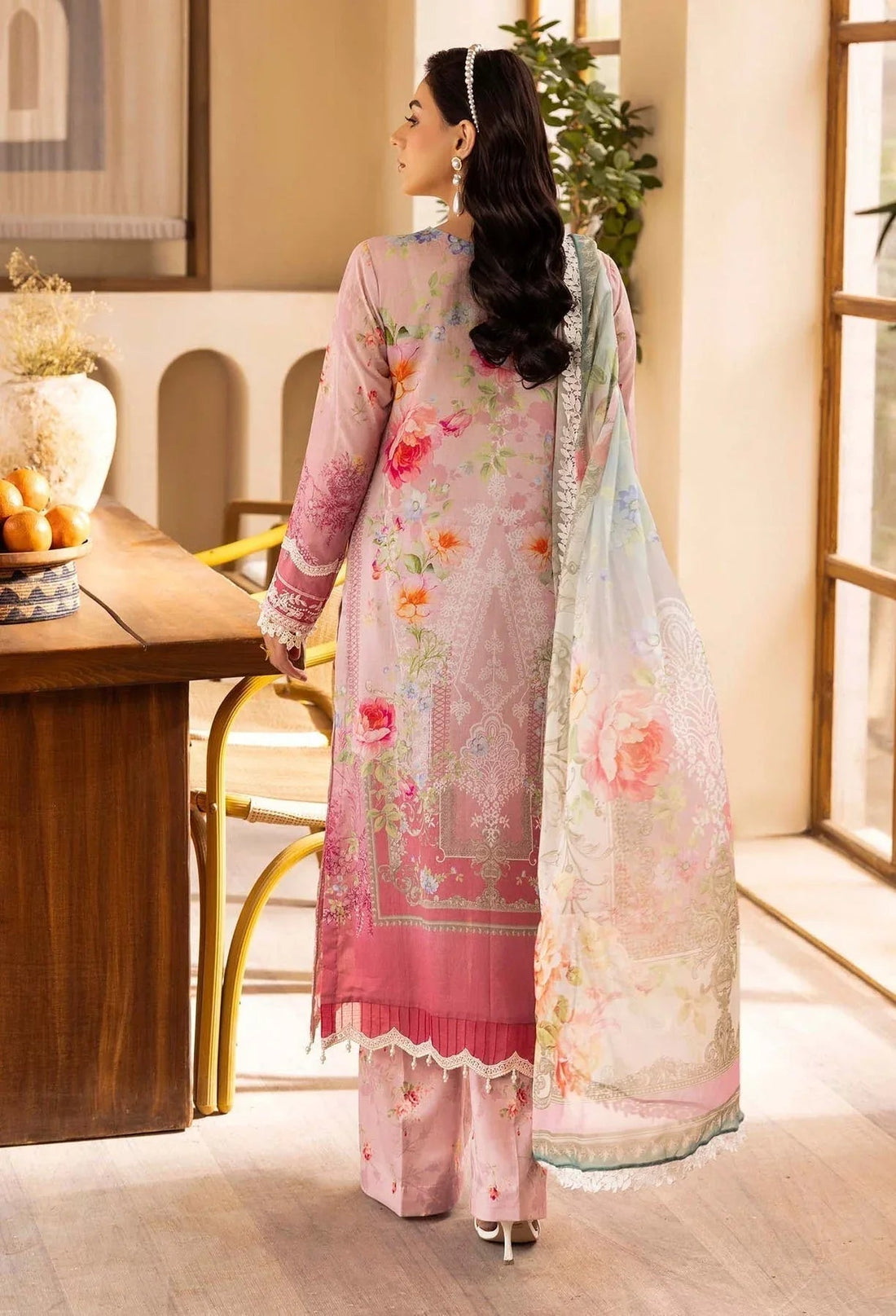 Adans Libas | Chantelle Print Lawn | CHANTELLE 99957 - Aqsa Fabrics