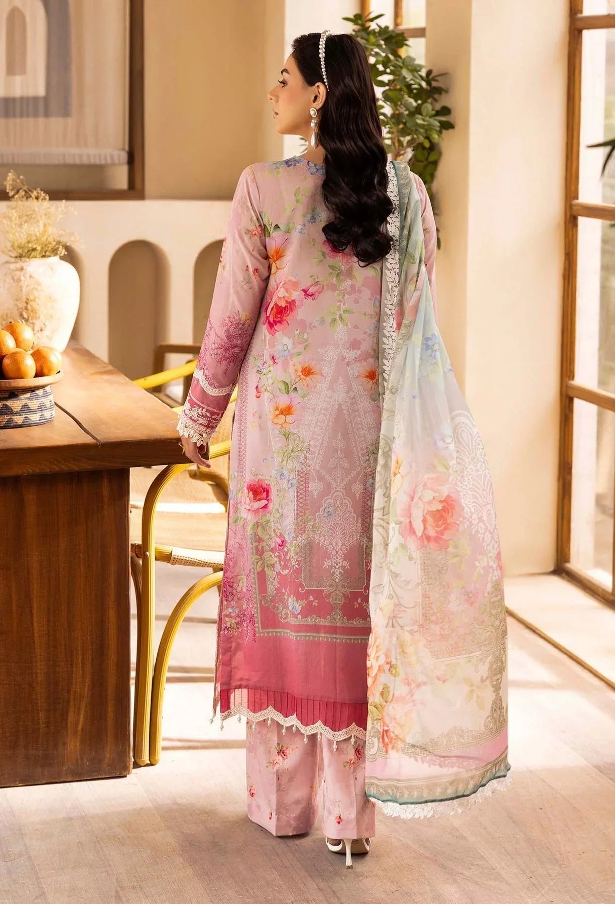 Adans Libas | Chantelle Print Lawn | CHANTELLE 99957 - Aqsa Fabrics