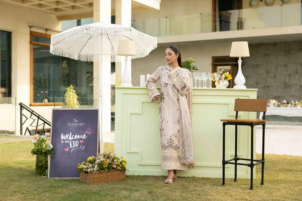 Florent | Eid Collection | FEF - 6A - Aqsa Fabrics
