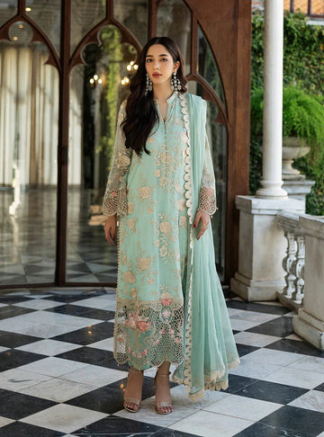 Zainab Chottani | Ramadan Edit 25 | Seafoam Serenity - Aqsa Fabrics