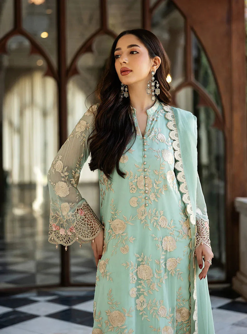 Zainab Chottani | Ramadan Edit 25 | Seafoam Serenity - Aqsa Fabrics