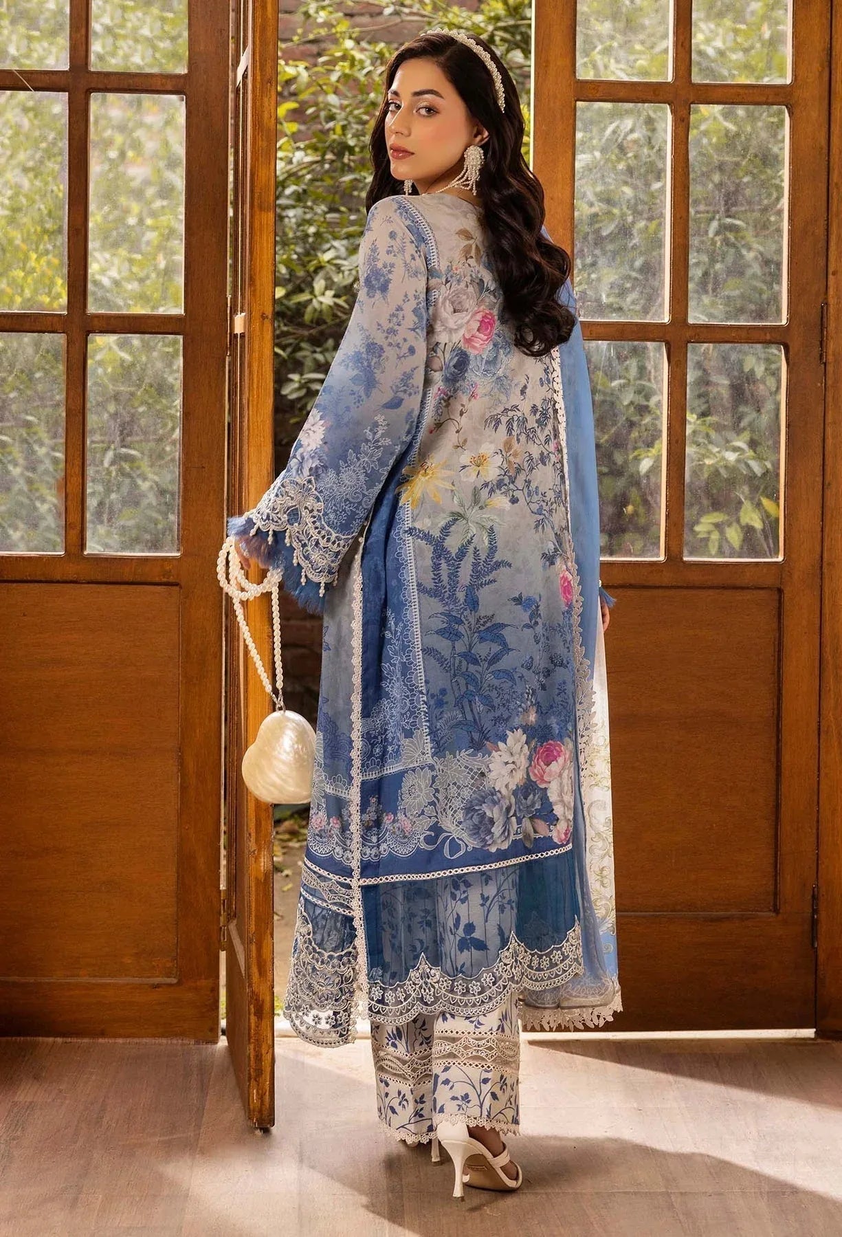 Adans Libas | Chantelle Print Lawn | CHANTELLE 99958 - Aqsa Fabrics