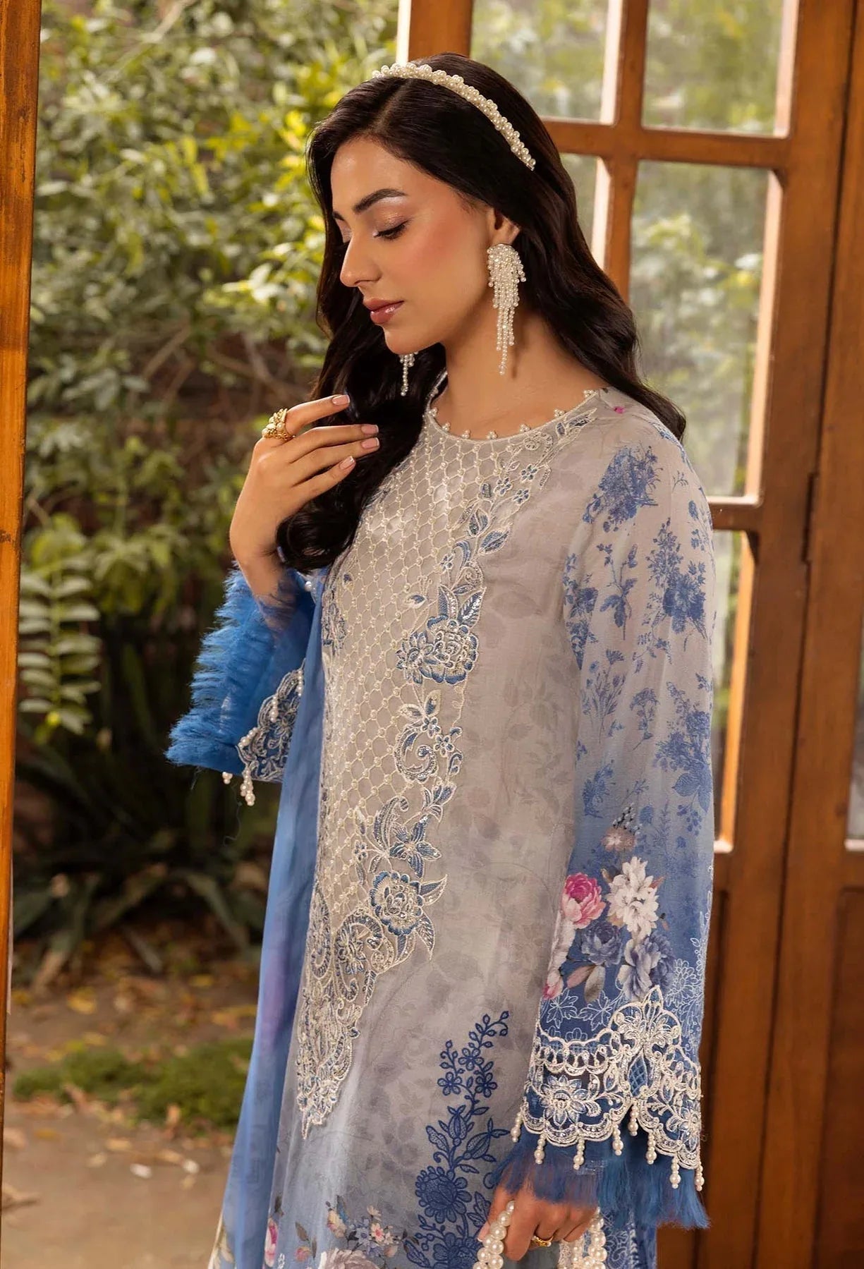 Adans Libas | Chantelle Print Lawn | CHANTELLE 99958 - Aqsa Fabrics