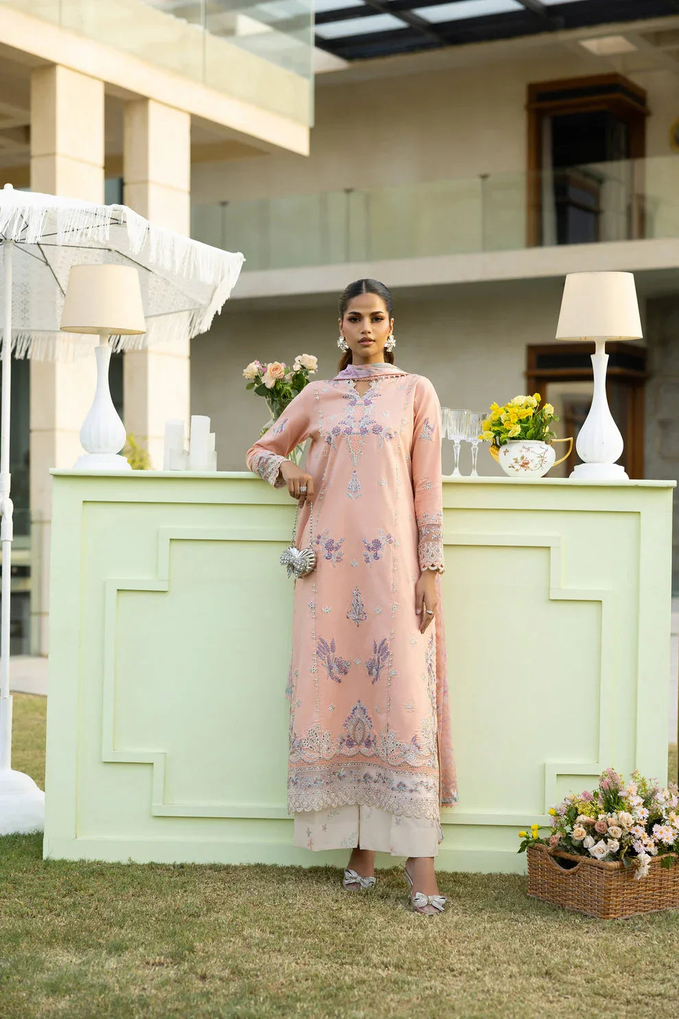 Florent | Eid Collection | FEF - 4A - Aqsa Fabrics