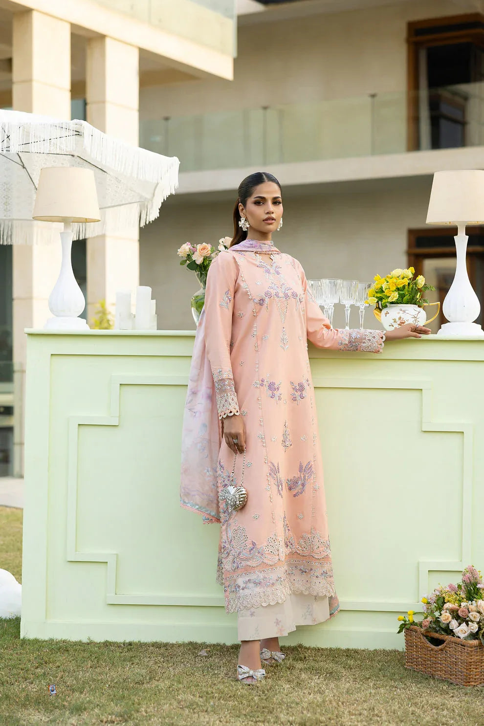 Florent | Eid Collection | FEF - 4A - Aqsa Fabrics