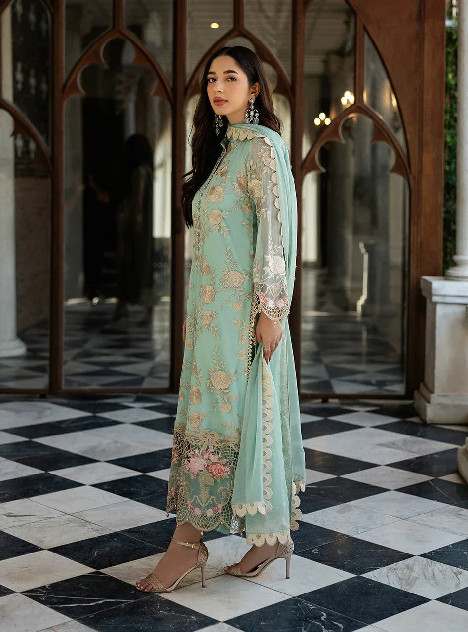Zainab Chottani | Ramadan Edit 25 | Seafoam Serenity - Aqsa Fabrics