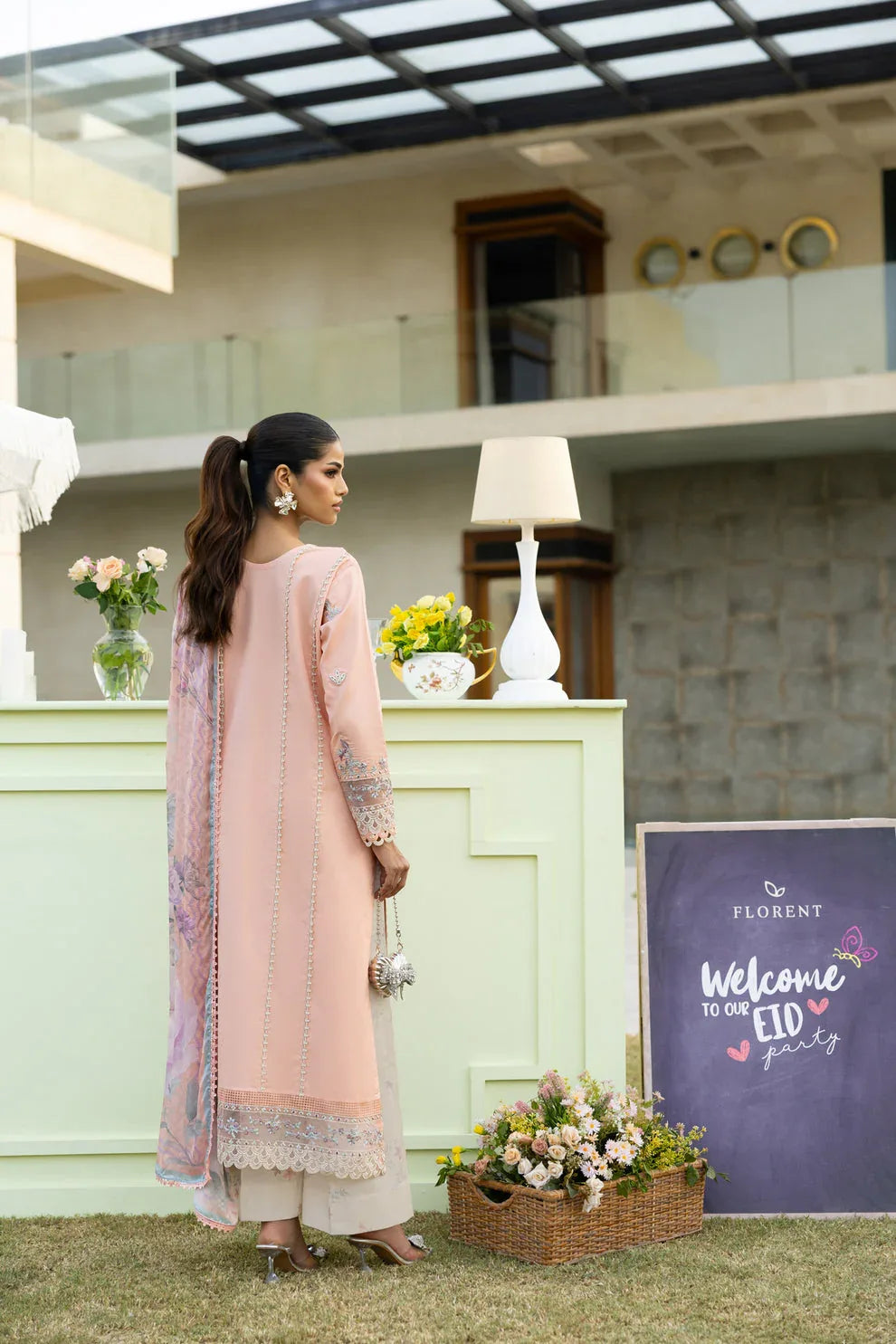 Florent | Eid Collection | FEF - 4A - Aqsa Fabrics