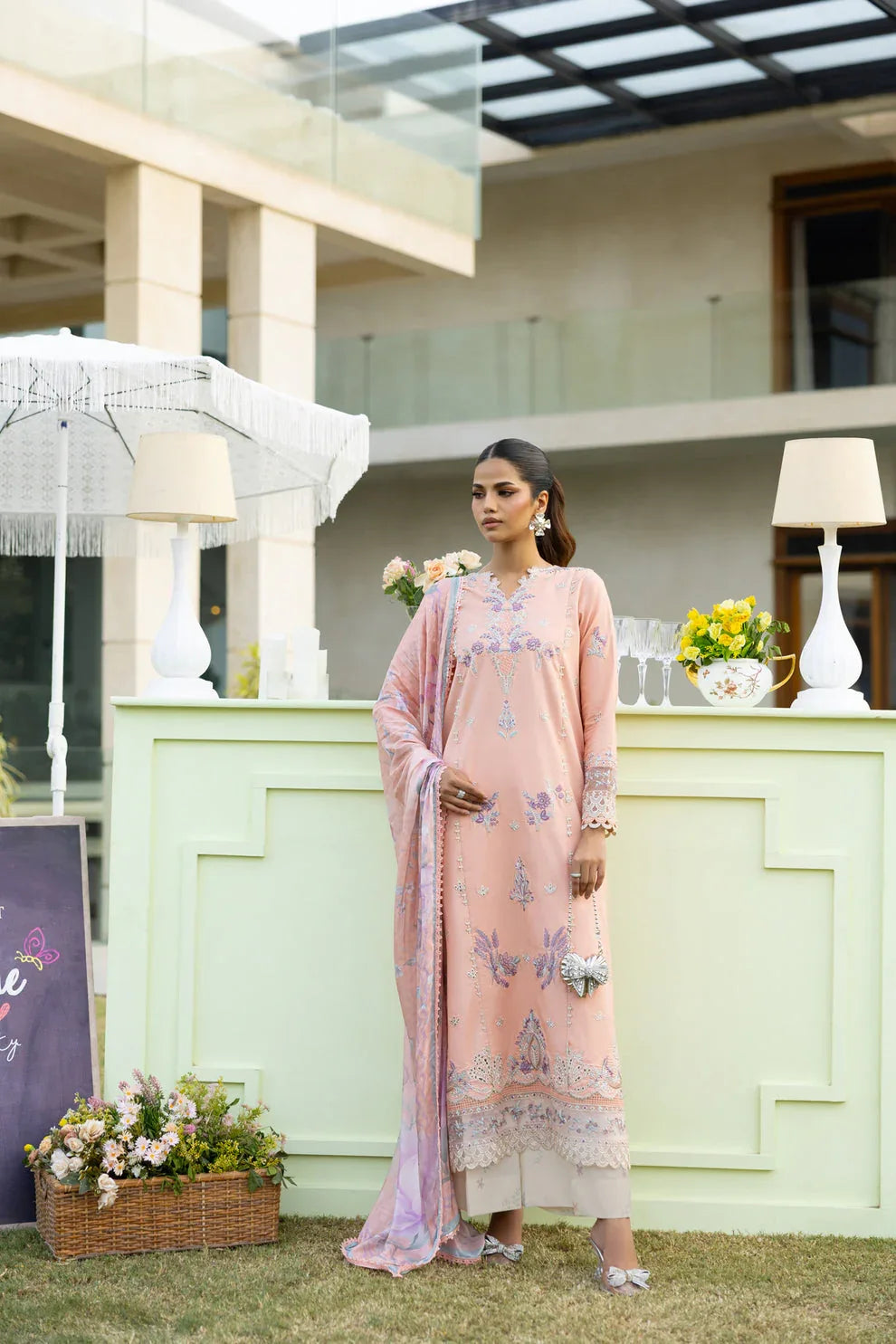 Florent | Eid Collection | FEF - 4A - Aqsa Fabrics