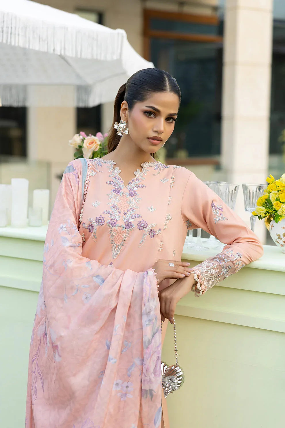 Florent | Eid Collection | FEF - 4A - Aqsa Fabrics