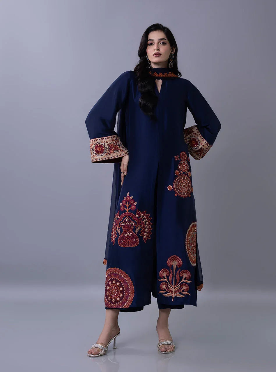 Zainab Chottani | Ramadan Edit 26 | Indigo Rust