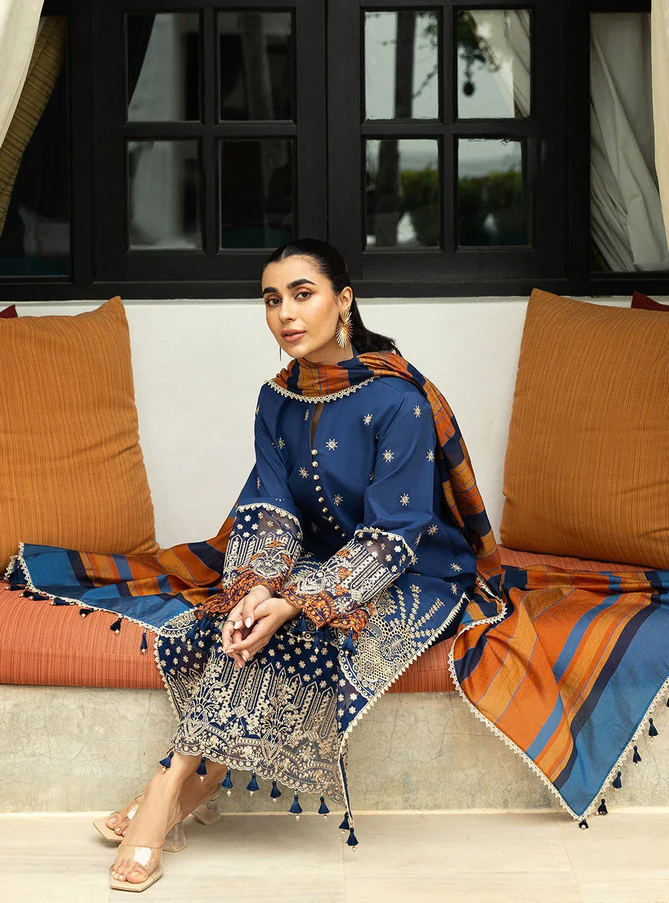 Zainab Chottani | Chikankari 25 | Elma - 3B - Aqsa Fabrics