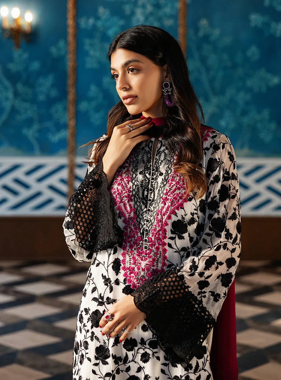 Zainab Chottani | Ramadan Edit 25 | Ivory Symphony - Aqsa Fabrics