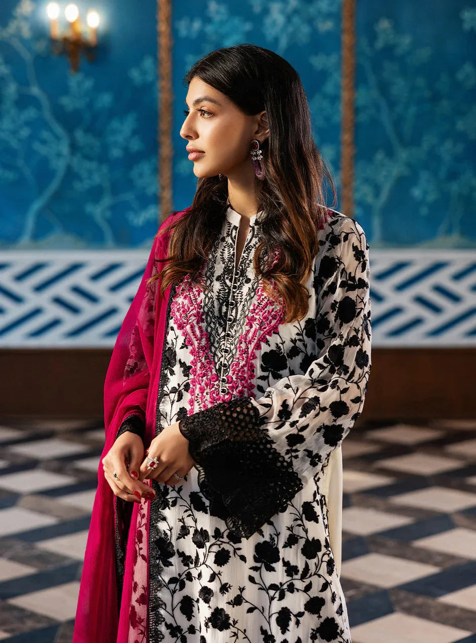 Zainab Chottani | Ramadan Edit 25 | Ivory Symphony - Aqsa Fabrics