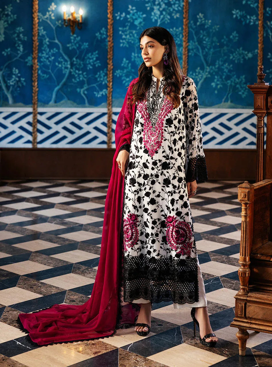 Zainab Chottani | Ramadan Edit 25 | Ivory Symphony - Aqsa Fabrics