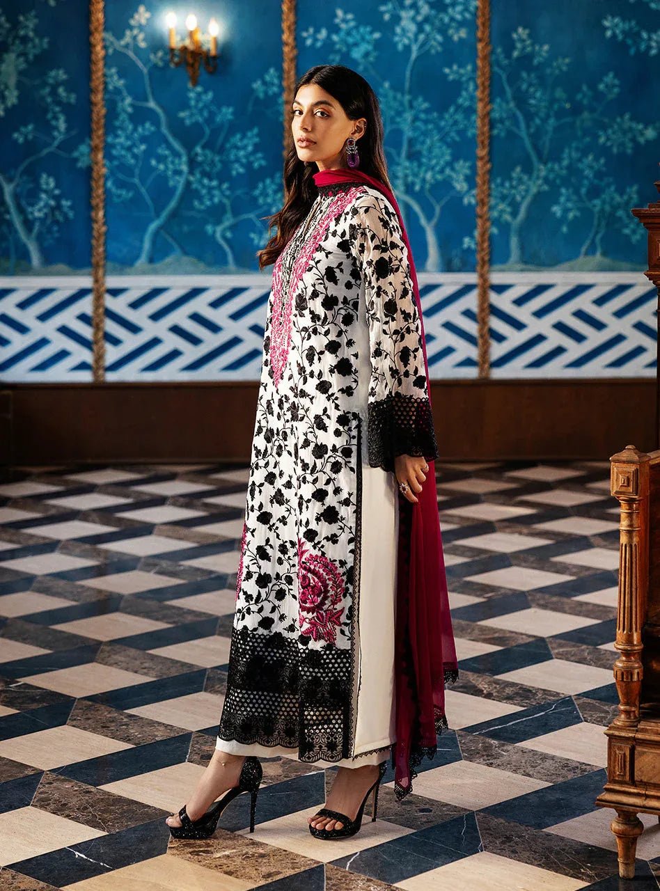 Zainab Chottani | Ramadan Edit 25 | Ivory Symphony - Aqsa Fabrics