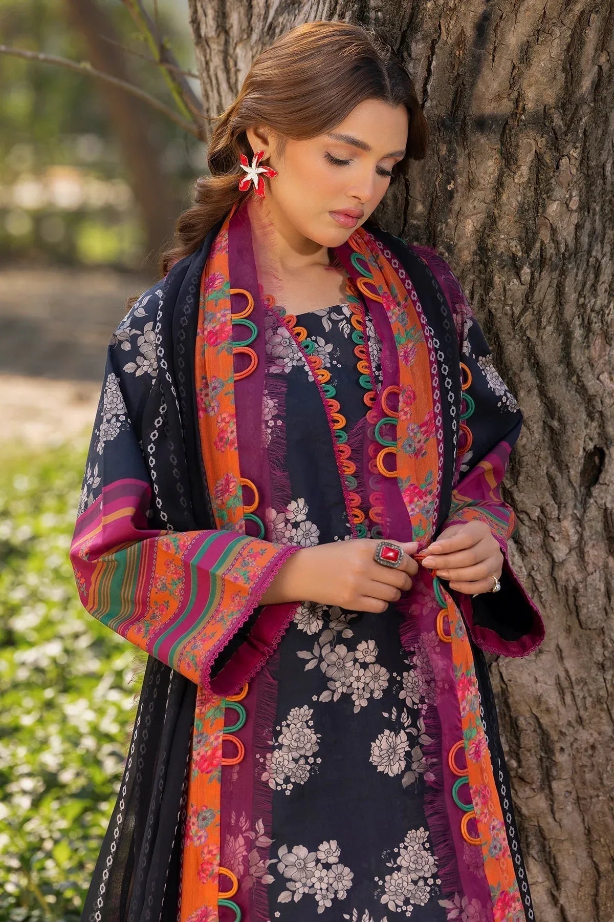 Charizma | C prints Lawn | CP5-14 - Aqsa Fabrics