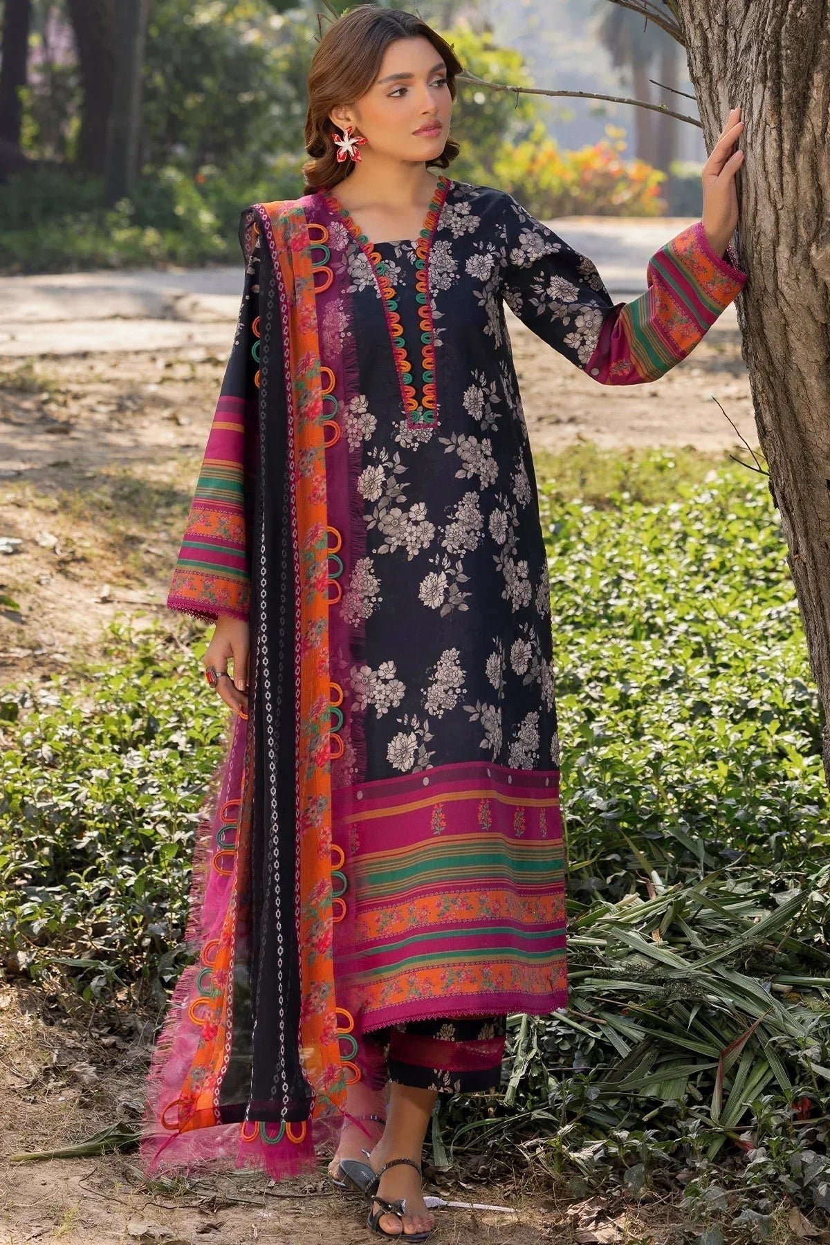 Charizma | C prints Lawn | CP5-14 - Aqsa Fabrics