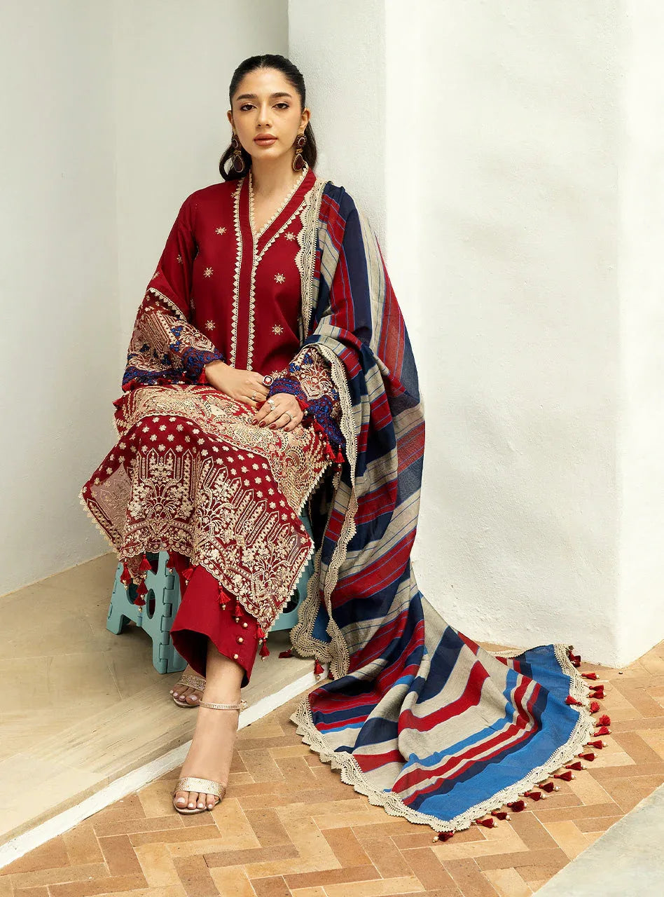 Zainab Chottani | Chikankari 25 | Elma - 3A - Aqsa Fabrics
