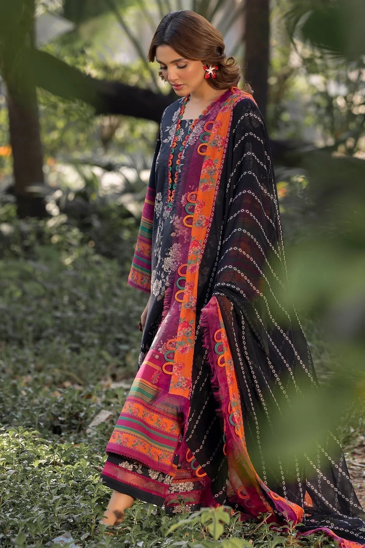 Charizma | C prints Lawn | CP5-14 - Aqsa Fabrics