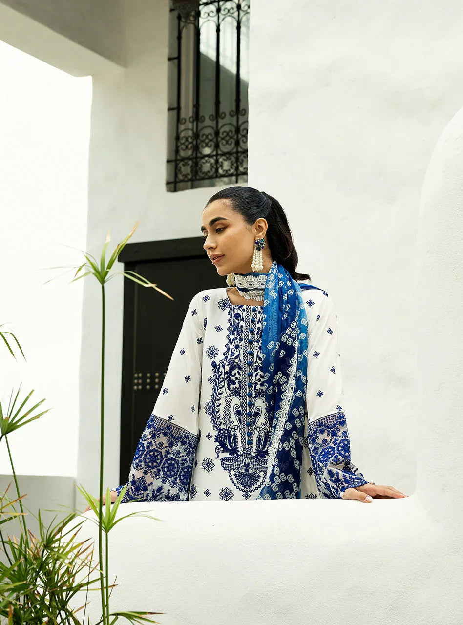 Zainab Chottani | Chikankari 25 | Reem - 8A - Aqsa Fabrics