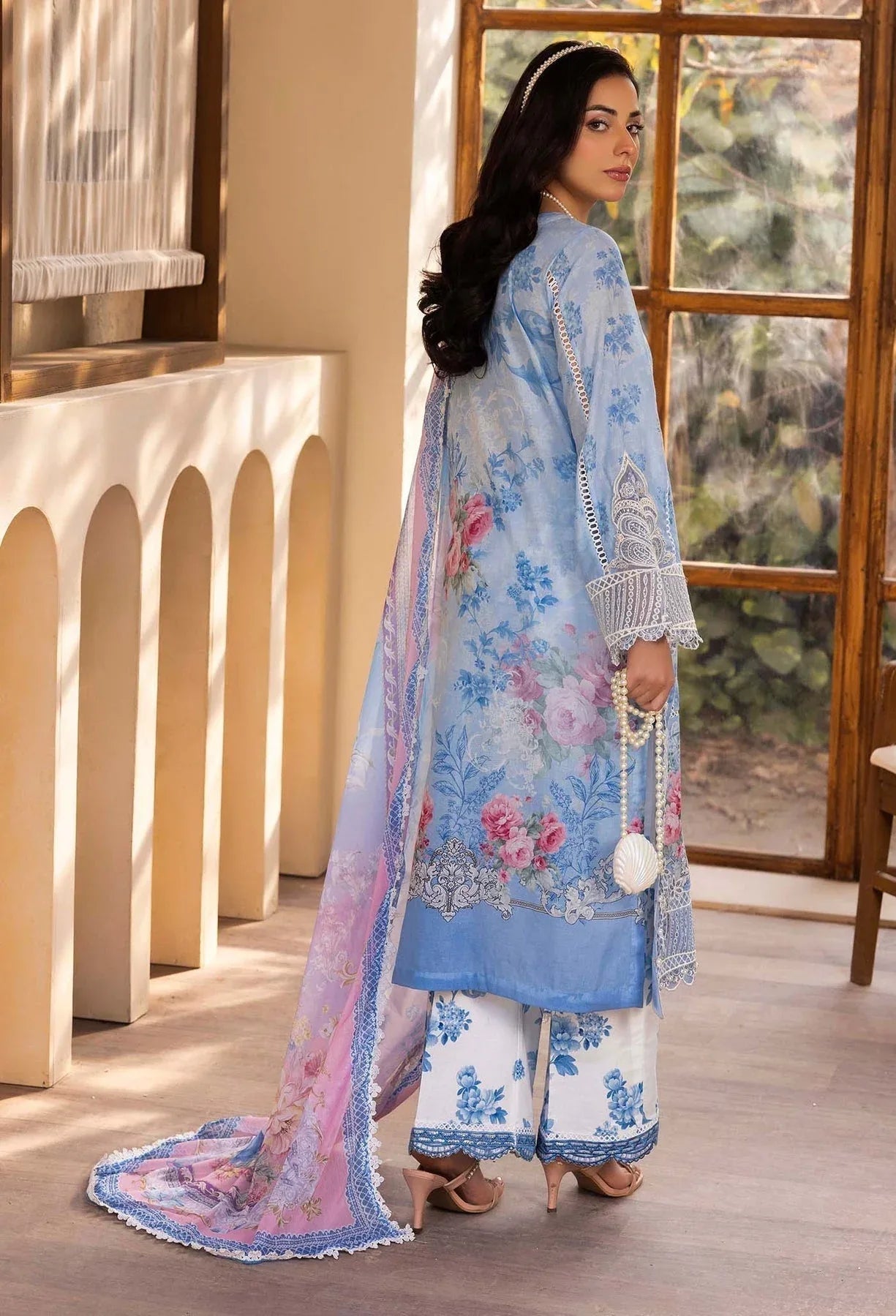 Adans Libas | Chantelle Print Lawn | CHANTELLE 99955 - Aqsa Fabrics