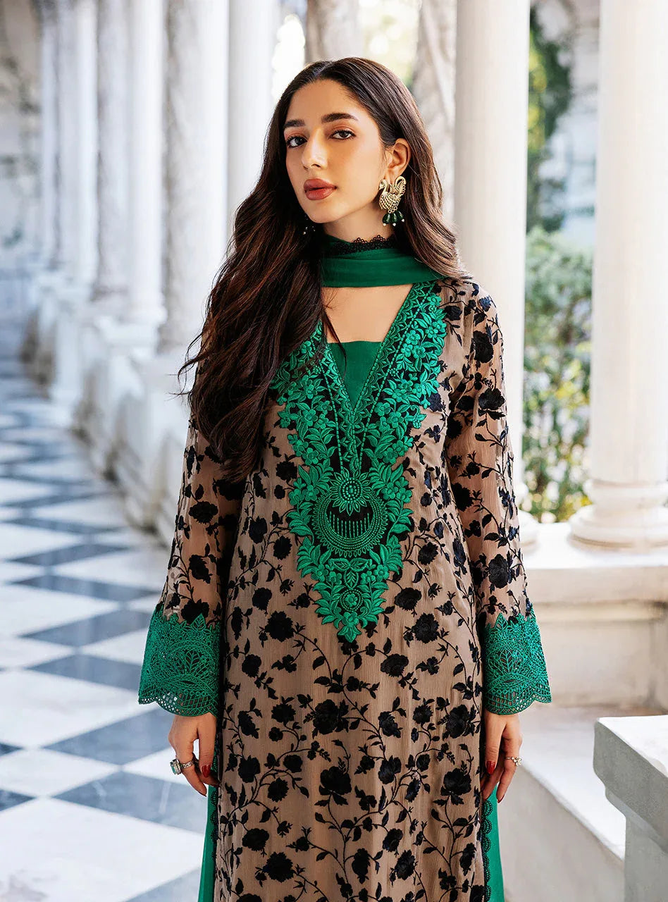 Zainab Chottani | Ramadan Edit 25 | Imperial Coffee - Aqsa Fabrics
