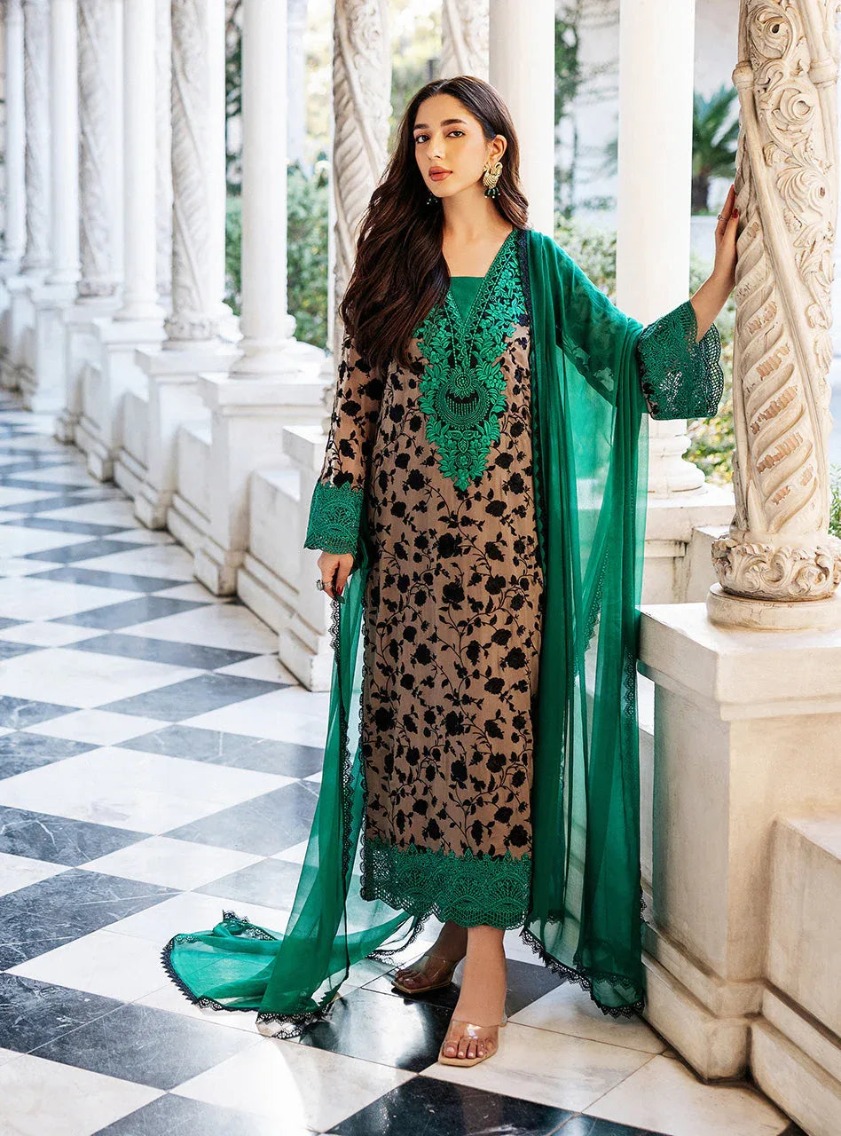 Zainab Chottani | Ramadan Edit 25 | Imperial Coffee - Aqsa Fabrics