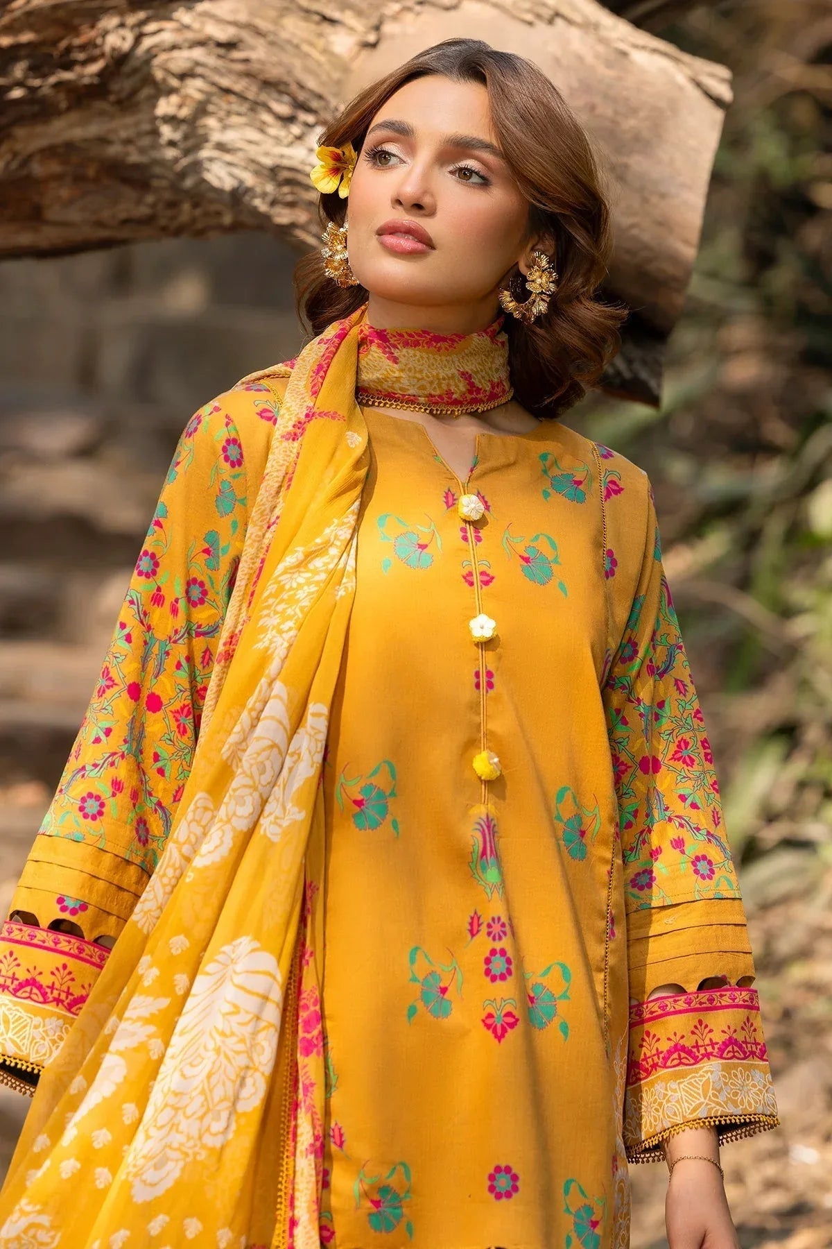 Charizma | C prints Lawn | CP5-13 - Aqsa Fabrics