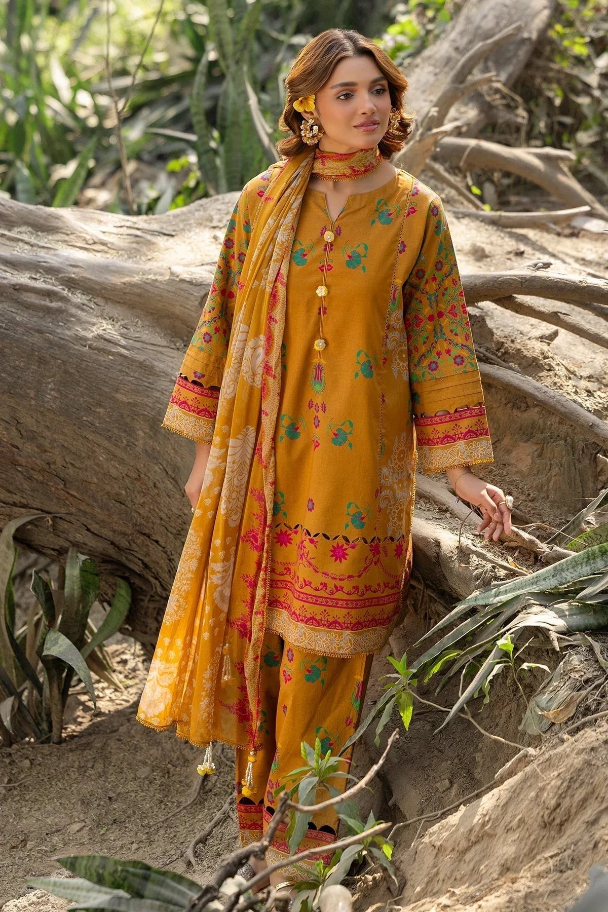 Charizma | C prints Lawn | CP5-13 - Aqsa Fabrics