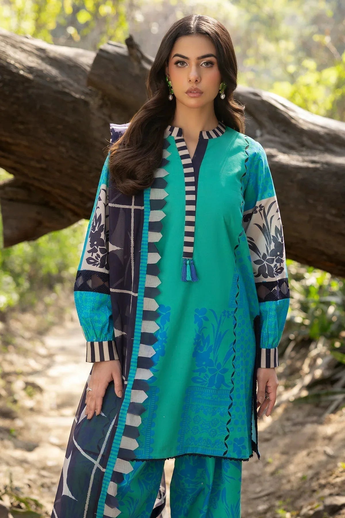 Charizma | C prints Lawn | CP5-17 - Aqsa Fabrics
