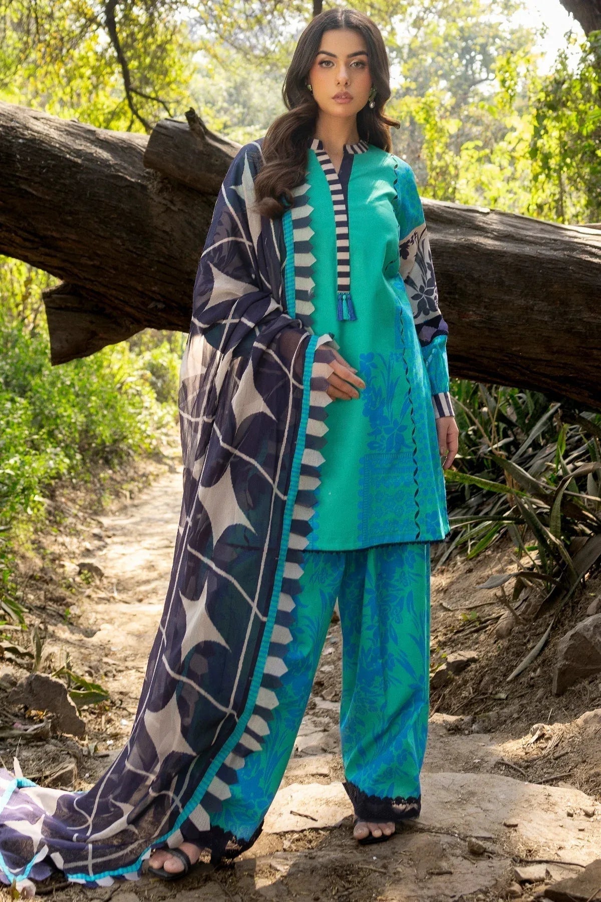 Charizma | C prints Lawn | CP5-17 - Aqsa Fabrics