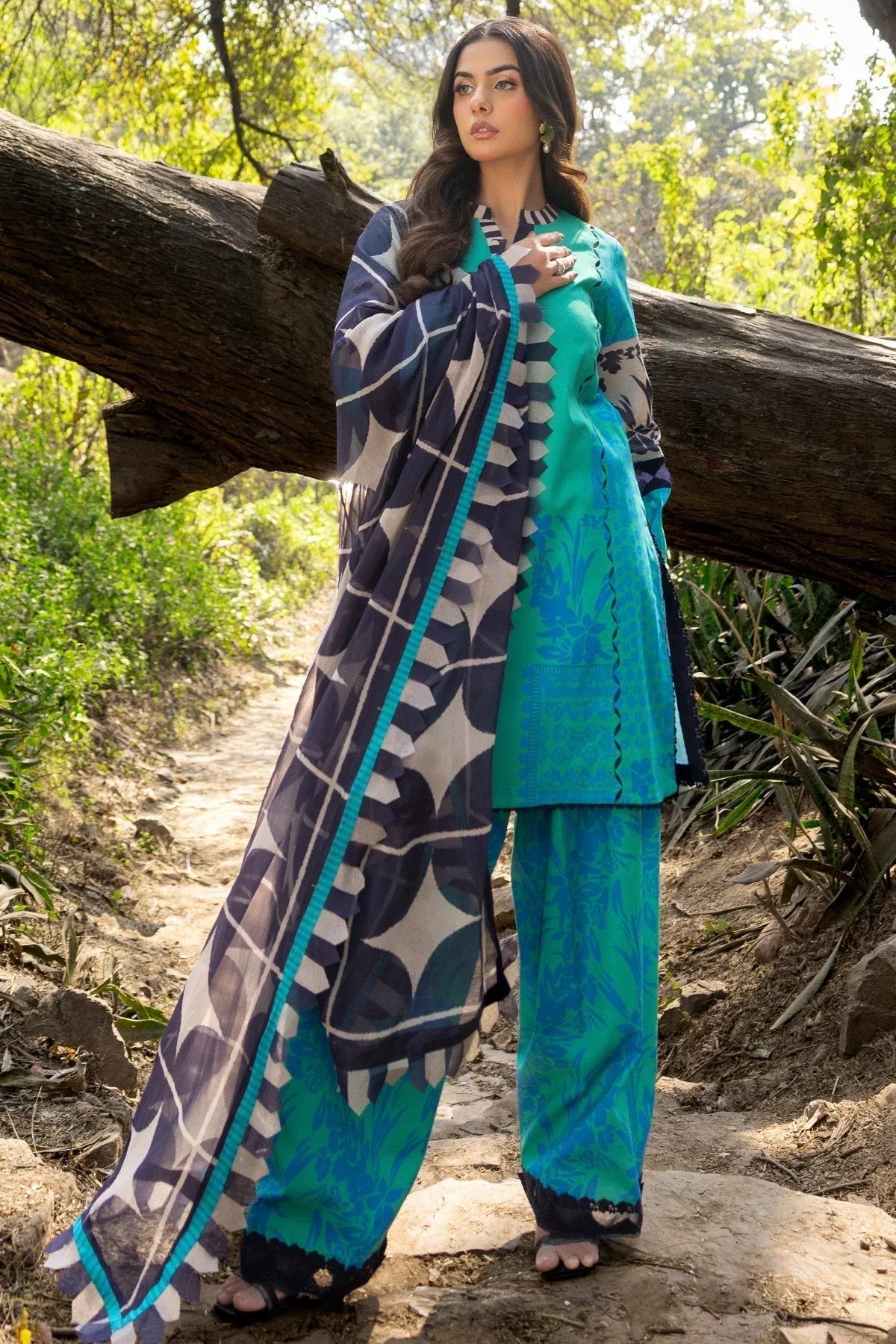 Charizma | C prints Lawn | CP5-17 - Aqsa Fabrics