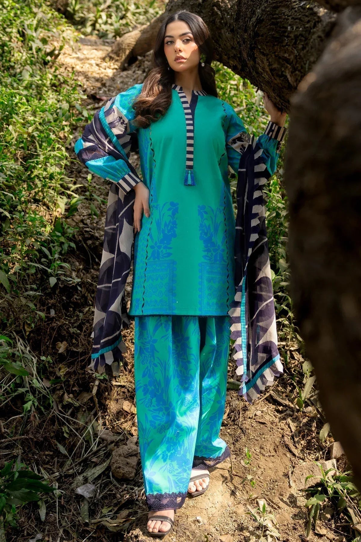 Charizma | C prints Lawn | CP5-17 - Aqsa Fabrics