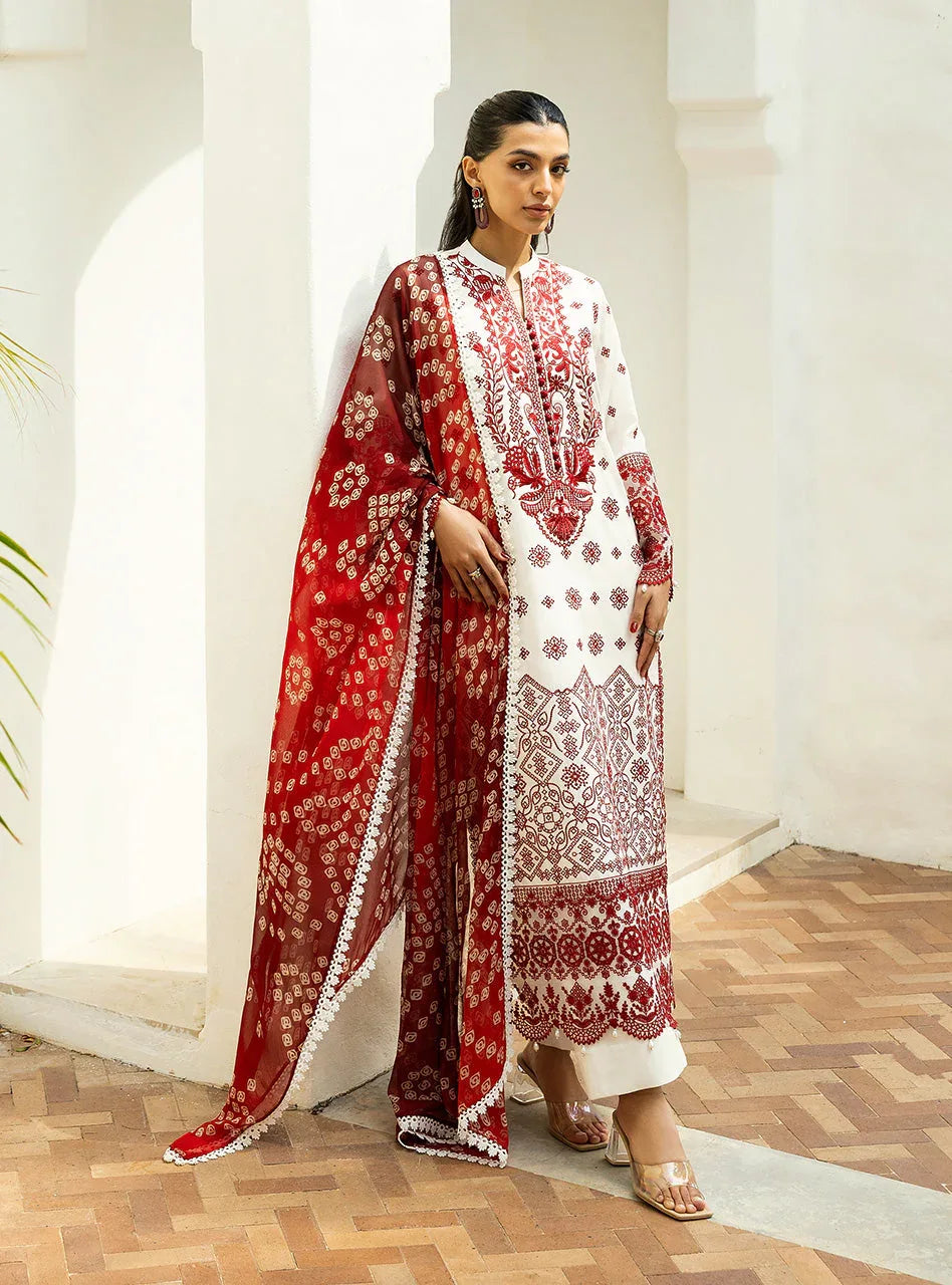 Zainab Chottani | Chikankari 25 | Reem - 8B - Aqsa Fabrics