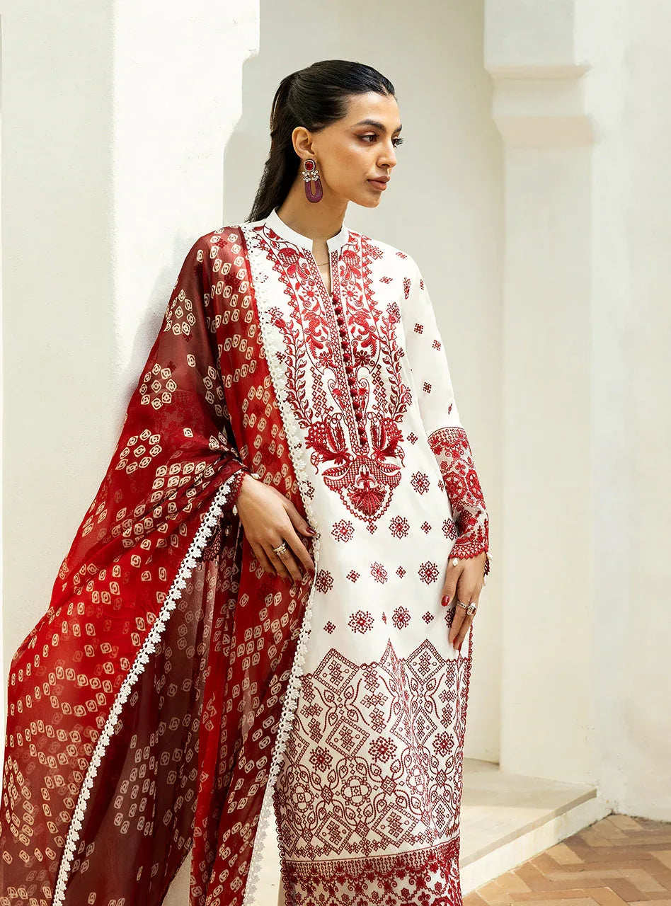 Zainab Chottani | Chikankari 25 | Reem - 8B - Aqsa Fabrics