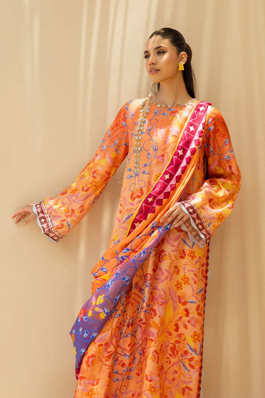 Sania Maskatiya | Fall Festive Glimmer | Evi - Aqsa Fabrics